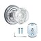 Sure-Loc Hardware Sure-Loc Hardware Turin Handleset, Logan Handleset Trim, Satin Brass TN507-LN SB - alternate 3